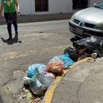 Comienza a llenarse de basura la ciudad de Oaxaca.
