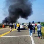 Violencia otra vez en San Blas Atempa; queman vehículos
