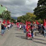 Tras la Navidad, regresan las marchas y protestas a la ciudad de Oaxaca