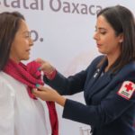 Nombran a Irma Bolaños como Presidenta Honoraria de la delegación estatal de la Cruz Roja Mexicana