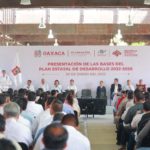 Presenta Gobierno de Oaxaca ejes para construir el Plan Estatal de Desarrollo 2022-2028
