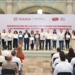 Presentan Gobernador de Oaxaca y Gabinete Legal y Ampliado, declaraciones patrimoniales