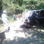 Volcadura de unidad militar de la Guardia Nacional deja un muerto en Oaxaca