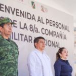 Participa Gobernador de Oaxaca en ceremonia de iniciación de 108 conscriptos en el Servicio Militar Nacional
