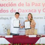 Unidad entre Oaxaca y Guerrero construirá la paz y la seguridad en el Sur-sureste