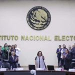 Asume Guadalupe Taddei en INE; pide respeto a partidos