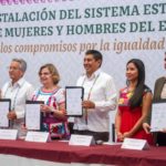 Sienta bases Gobierno de Oaxaca para erradicar progresivamente desigualdad entre mujeres y hombres