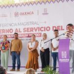 En Huatulco, coinciden Salomón Jara y Claudia Sheinbaum en la importancia de políticas a favor de la población