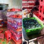 Las autoridades encuentran una pequeña fábrica clandestina de Coca-Cola en Iztapalapa