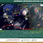 Pronostican lluvias fuertes para la Costa, Mixteca y Sierra Sur