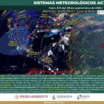 Lluvias y tormentas aisladas provocará Onda tropical número 28 informa Protección Civil