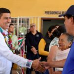 Rojas de Cuauhtémoc recibe por primera vez a un Gobernador