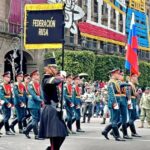 Sorprenden soldados rusos en el Desfile de Independencia