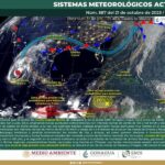 Canal de baja presión dejará lluvias ligeras con tormentas aisladas en parte del estado