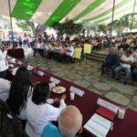 El Gobierno del pueblo invierte en infraestructura educativa y atiende rezagos sociales en Santa María Camotlán