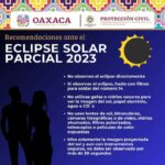 Emite Protección Civil recomendaciones ante próximo eclipse solar parcial