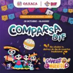 Invita DIF Oaxaca a la comparsa Diverti Muertos, llenos de vida, este sábado 28 de octubre