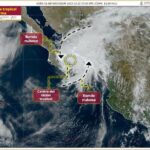 Protección Civil mantiene monitoreo ante depresión tropical 18-E