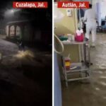 Provoca ‘Lidia’ inundaciones; se degrada a categoría 2