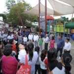 Florecen parques para la niñez en colonias populares de Oaxaca
