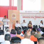 Pone en marcha Gobierno de Oaxaca programa Semovi en Territorio para acercar los servicios a la población