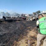 Atiende Protección Civil incendios en San Pedro Ixtlahuaca